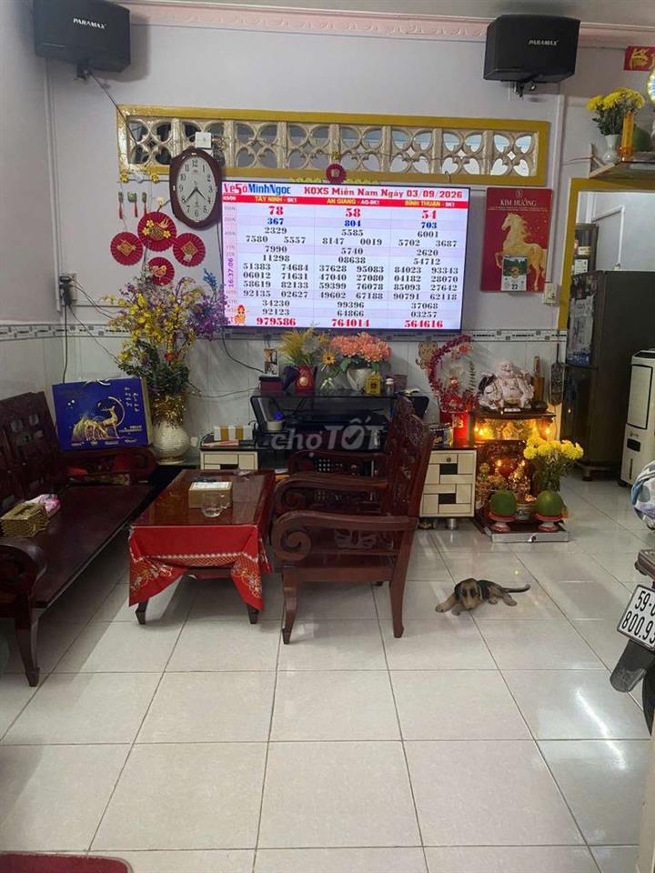 Bán nhà hẻm Huỳnh Tấn Phát , ngang 4.5 , dài 7