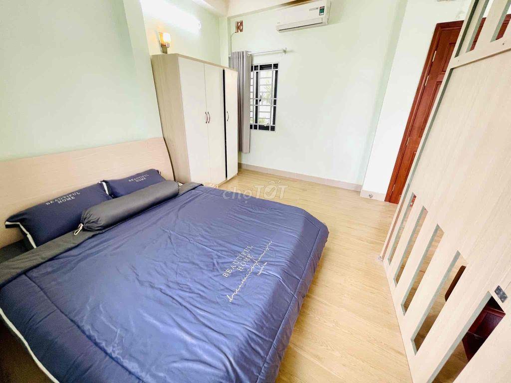 Căn hộ 45m² full nội thất cao cấp – Ban công – P.4 Tân Bình – 7 triệu