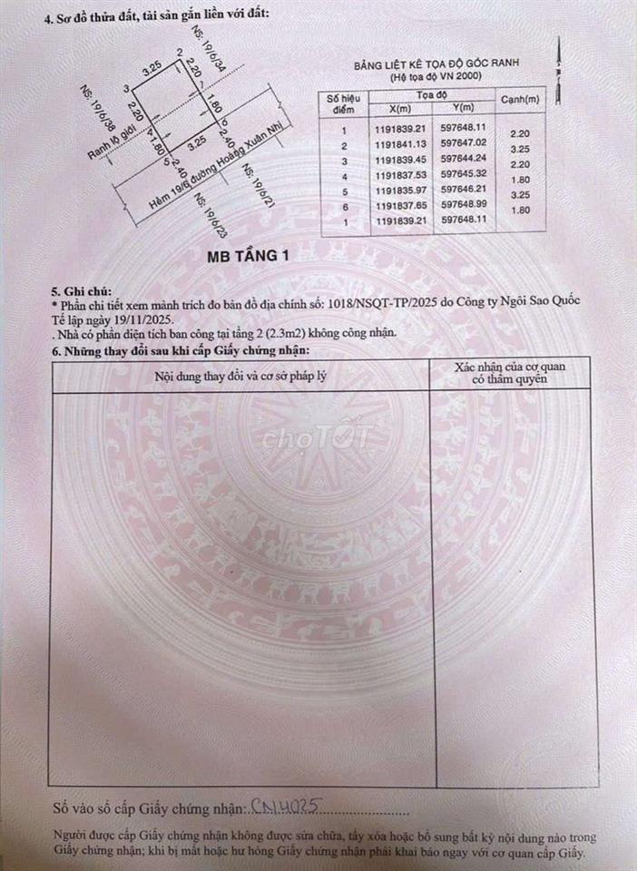 (hh40tr) Nhà 3 tầng sổ hồng riêng ngay Ngã tư Lạc Long Quân Âu Cơ