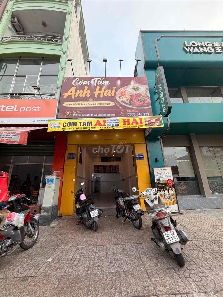 BÁN NHÀ 297 TÂN SƠN NHÌ . MẶT TIỀN KINH DOANH . VỊ TRÍ ĐẮT ĐỊA  KD