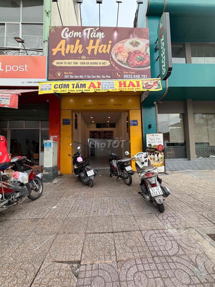 BÁN NHÀ 297 TÂN SƠN NHÌ . MẶT TIỀN KINH DOANH . VỊ TRÍ ĐẮT ĐỊA  KD