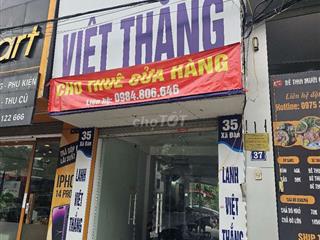 cần cho thuê cửa hàng mặt tiền 35 phố Xã Đàn