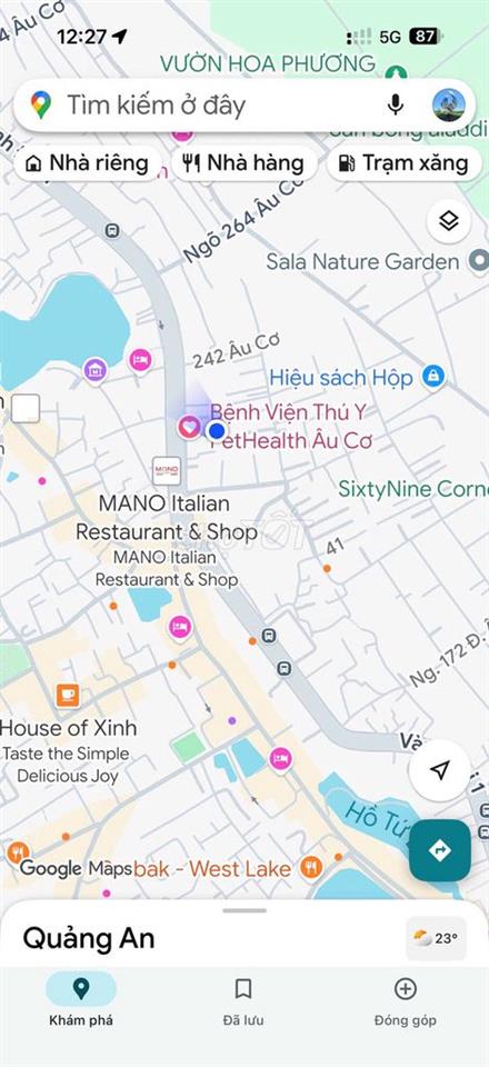 Chính chủ cho thuê nhà mới nâng cấp tại số nhà 238 Âu Cơ, HN đủ đồ