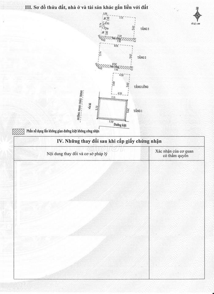 Nhà 3 tầng đẹp trung tâm thành phố