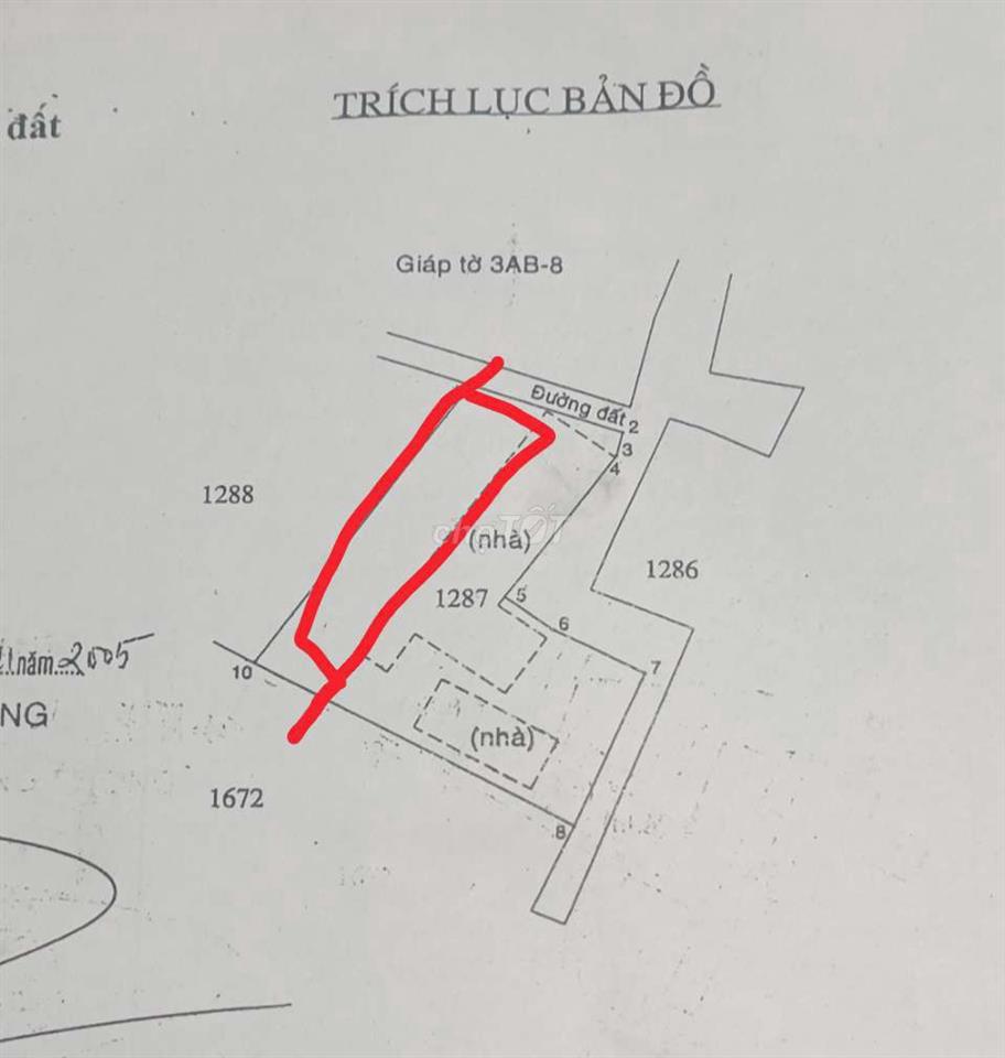 đất Dĩ An vuông đẹp