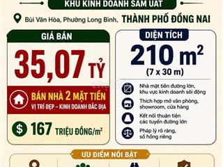BÁN NHÀ HAI MẶT TIỀN