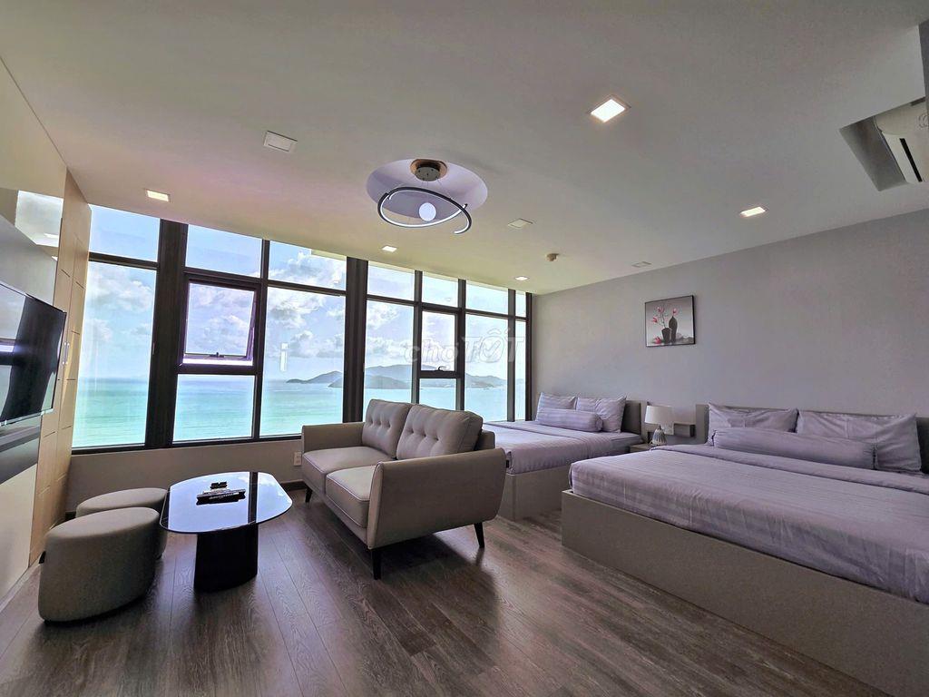VIEW BIỂN TRUNG TÂM THÀNH PHỐ CĂN HỘ STUDIO 2 GIƯỜNG