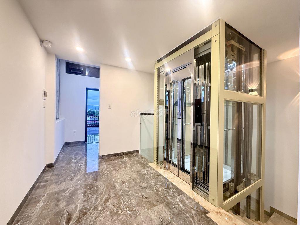 NHÀ NGUYÊN CĂN 4 PHÒNG NGỦ MỚI FULL NỘI THẤT CÓ THANG MÁY KHU MỸ GIA