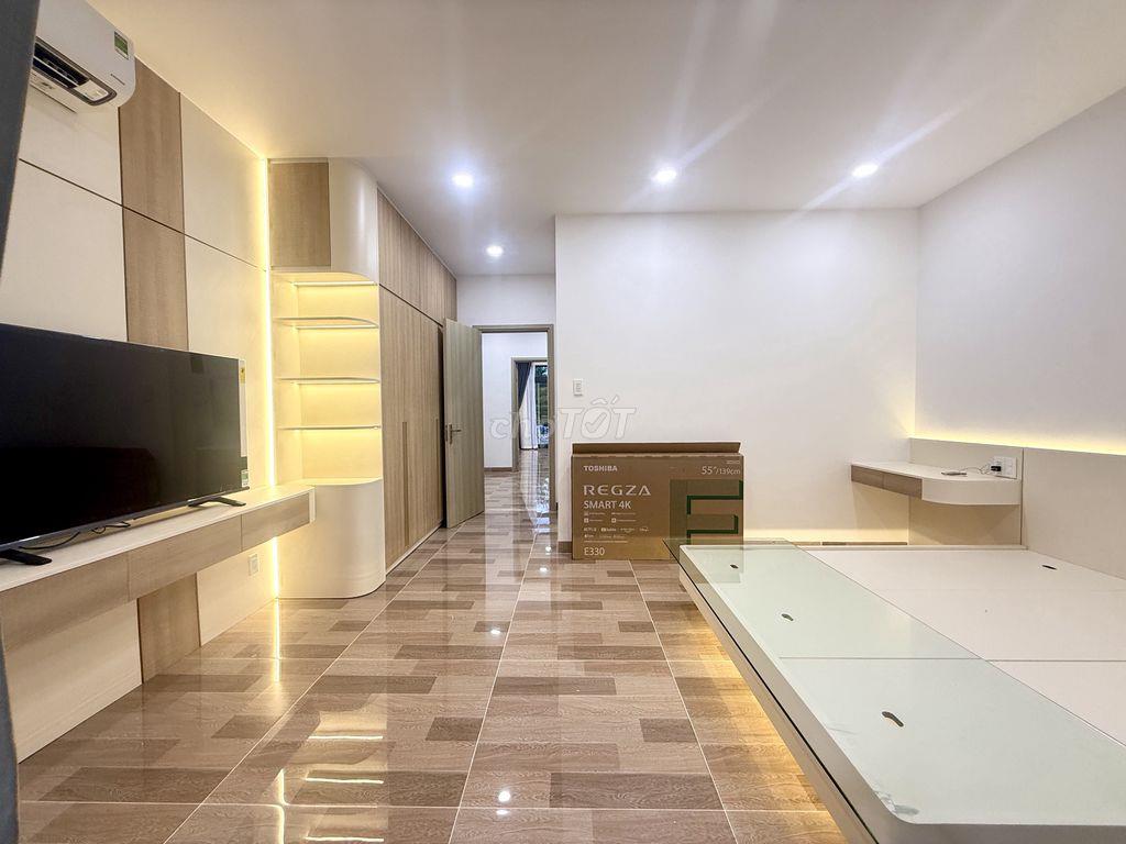 NHÀ NGUYÊN CĂN 4 PHÒNG NGỦ MỚI FULL NỘI THẤT CÓ THANG MÁY KHU MỸ GIA