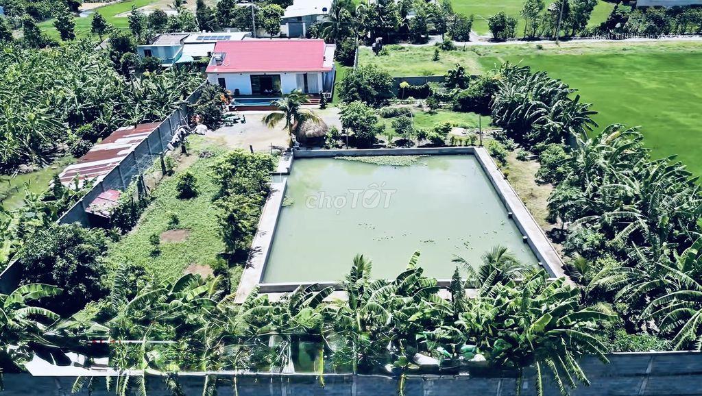 Nhà Vườn 2800m2 Cần Đước Long An gần chợ Bình Chánh