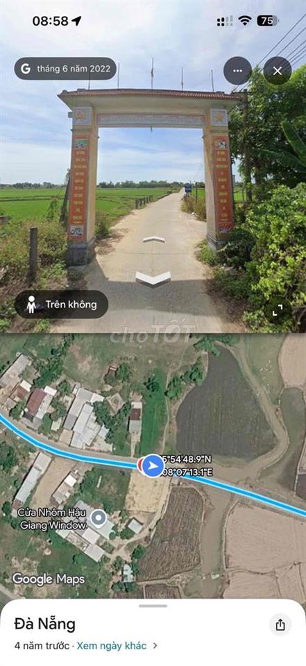 BÁN ĐẤT TẠI ĐẠI LỘC, ĐÀ NẴNG – DIỆN TÍCH 117,6m²