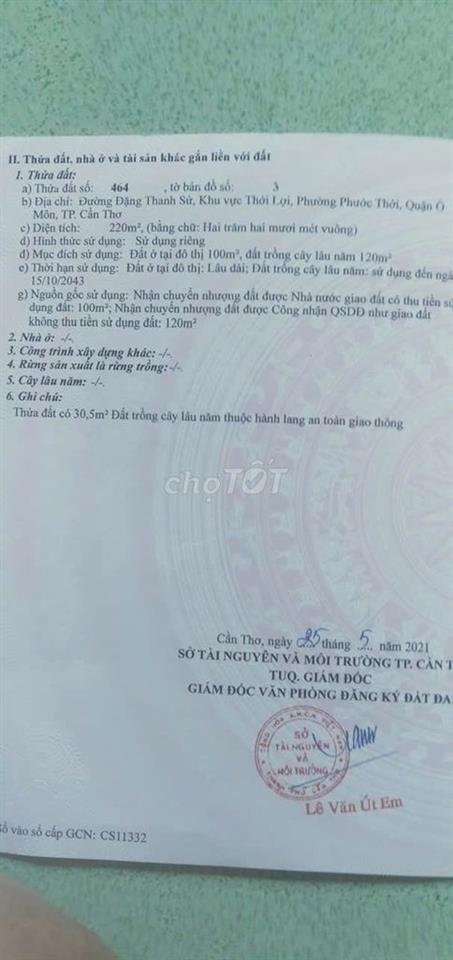 Cho thuê mặt bằng đất trống