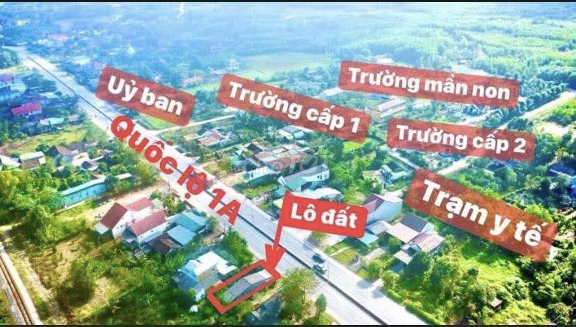  Bán nhà mặt tiền quốc lộ 1 A