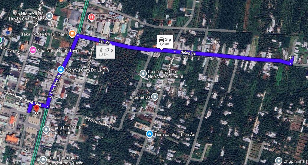 2.000M² GẦN KCN GIAO LONG – 200M² THỔ CƯ – 4,8 TỶ | LỘ GIỒNG DA