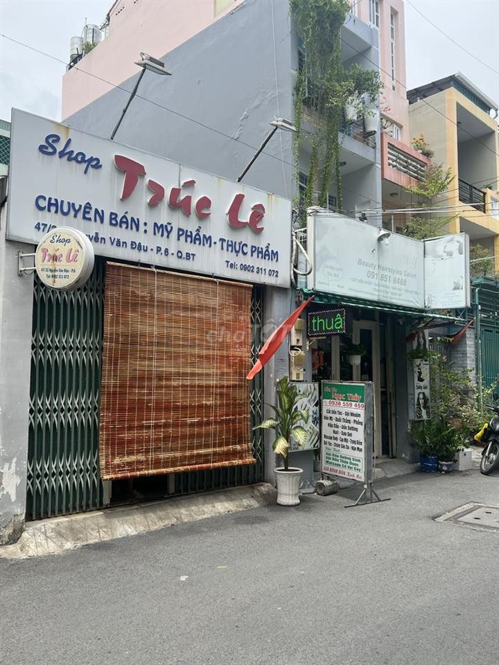 Cho thuê nhà nguyên căn hẻm 8m Nguyễn Văn Đậu 