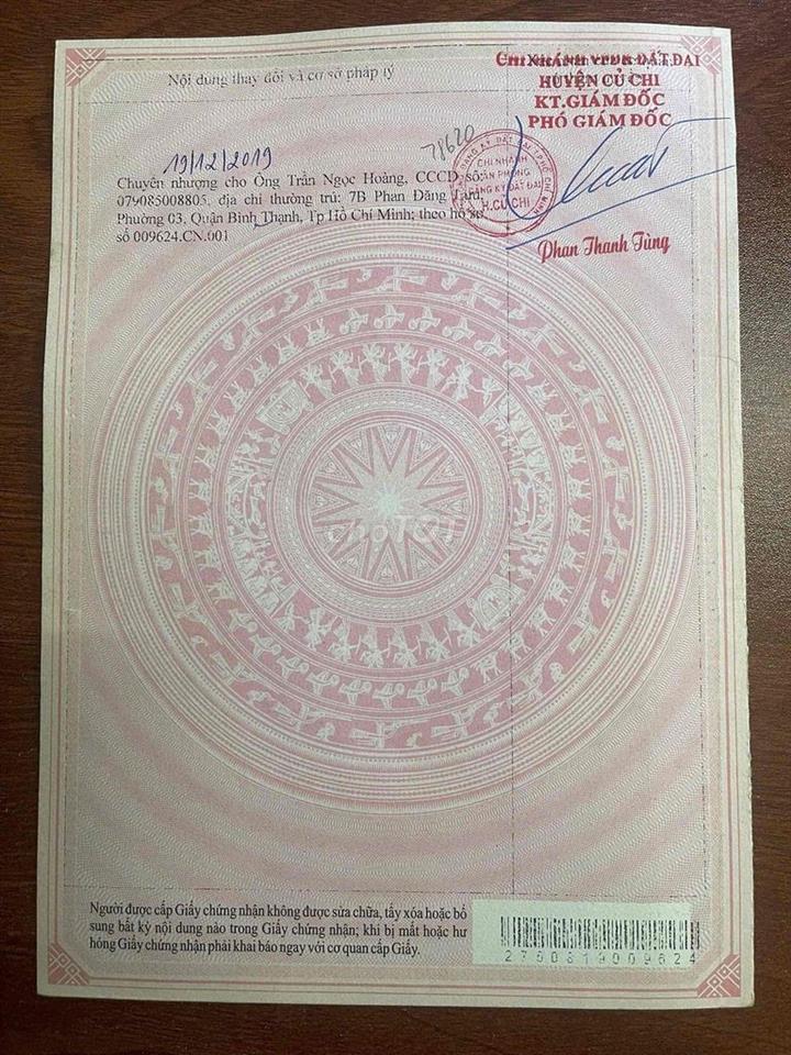 Đất MTĐ 762,An Nhơn Tây,Củ Chi,HCM.
