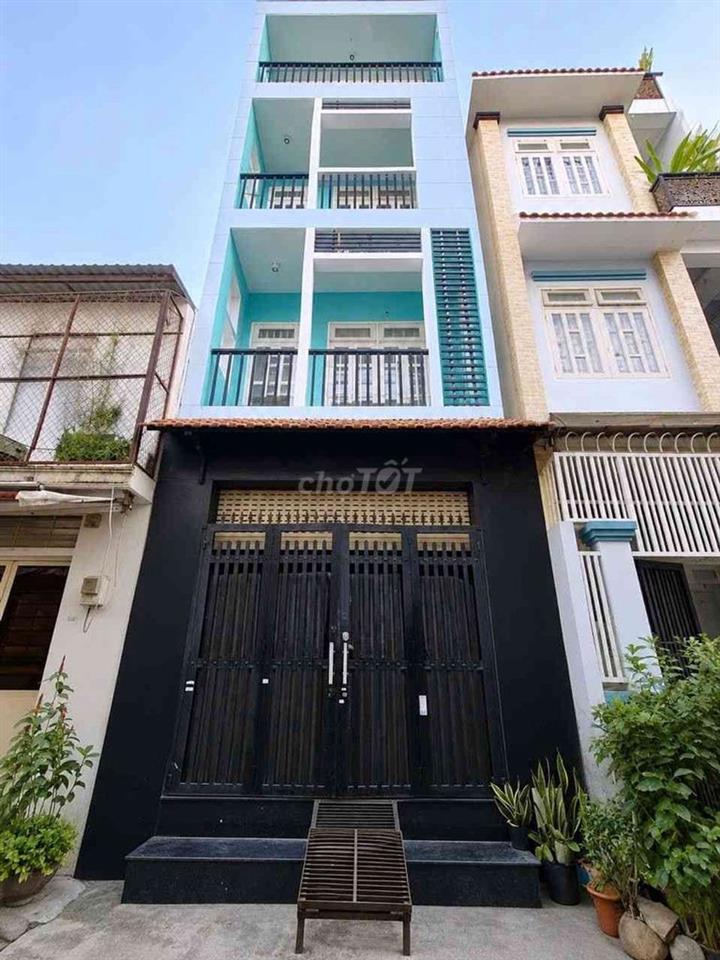 4 TẦNG BTCT - CHỈ 6 TỶ NHỈNH - HẺM Ô TÔ - VƯỜN LÀI, TÂN PHÚ