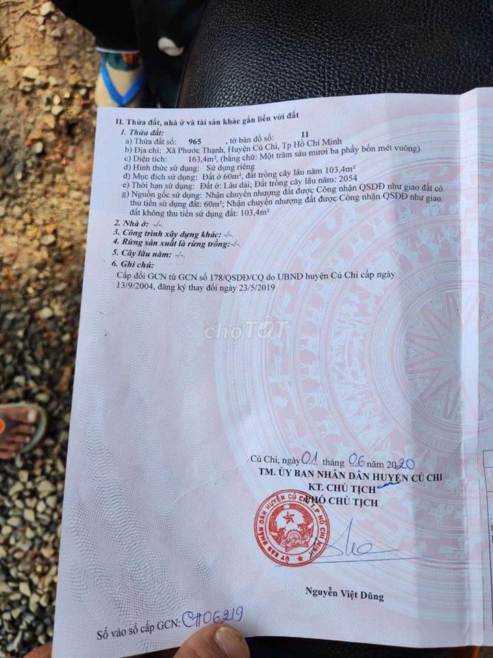bán nhà 49 nguyễn thị tấm củ chi