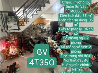 Cần bàn căn nhà Gò Vấp