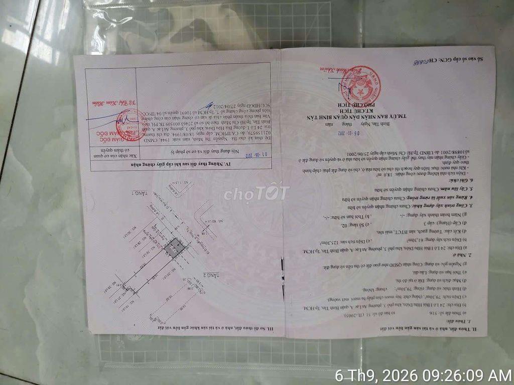 chính chủ cần bán