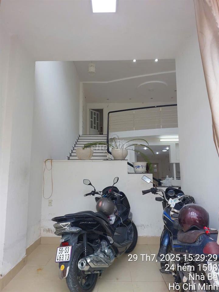 Cho thuê nguyên căn hẻm 1508 Lê Văn Lương 1 trệt, 1 lầu