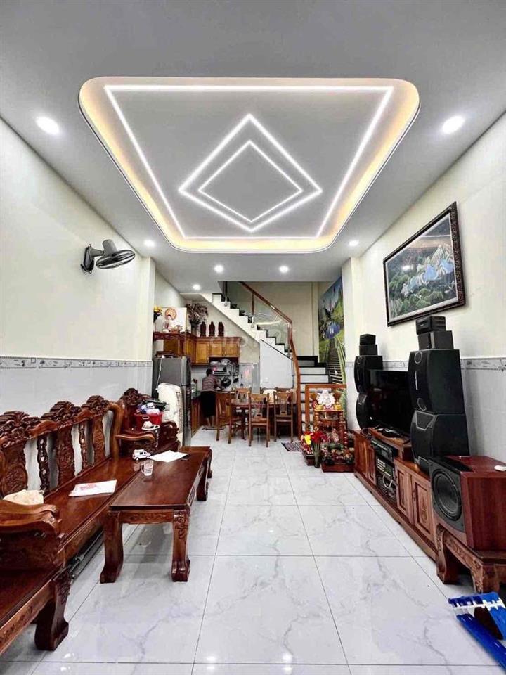 Hơn 4 T..ỷ Xíu - 4 Tầng - ngang 4x12 - Hẻm 7M Thông - Ngay Hương Lộ 2