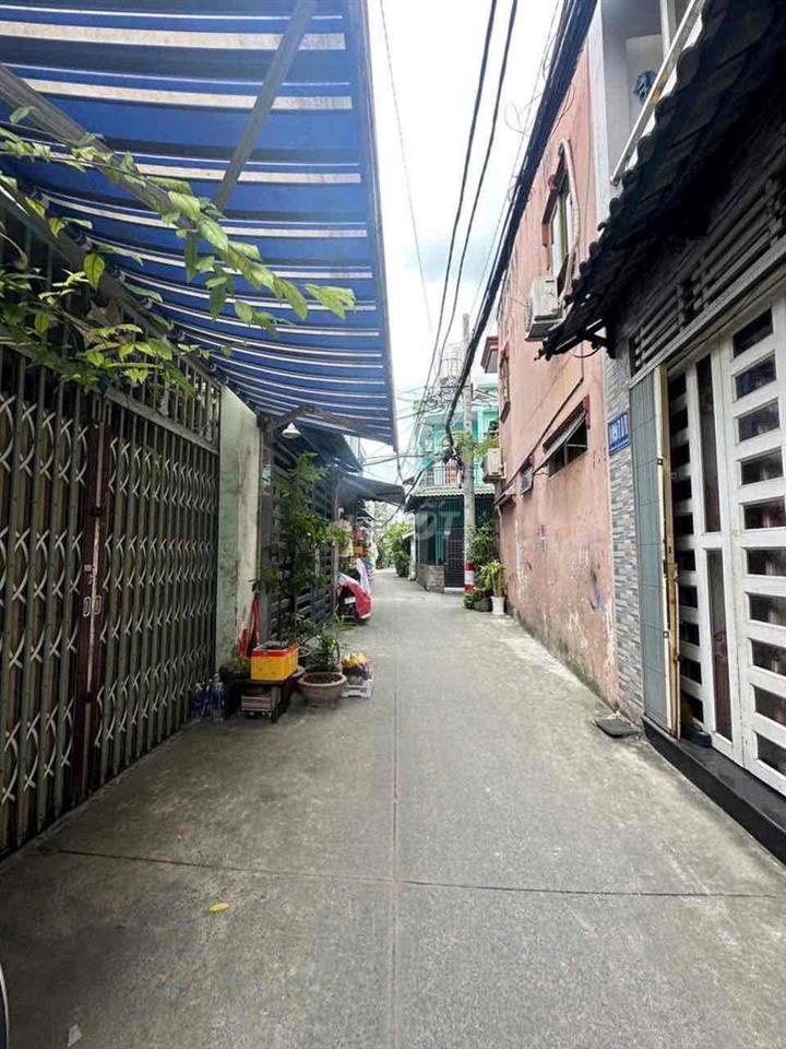 nhà thống nhất p16 hẻm xe hơi 2 tầng