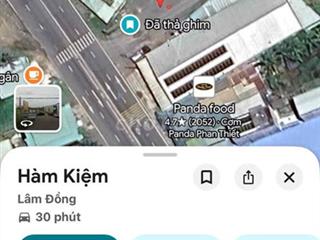 Mặt tiền đường Hàm Kiệm - Tiến Thành (đường dẫn Cao tốc Dầu Giây - Pha