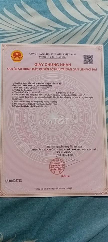 Bán nhà tây ninh 490tr thương lượng