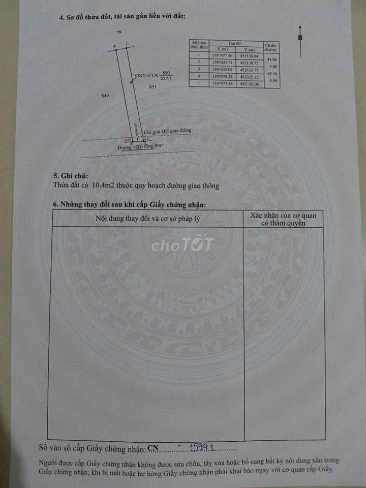 Đất hẻm đường 19/5 Phường Eatam Đăk lăk