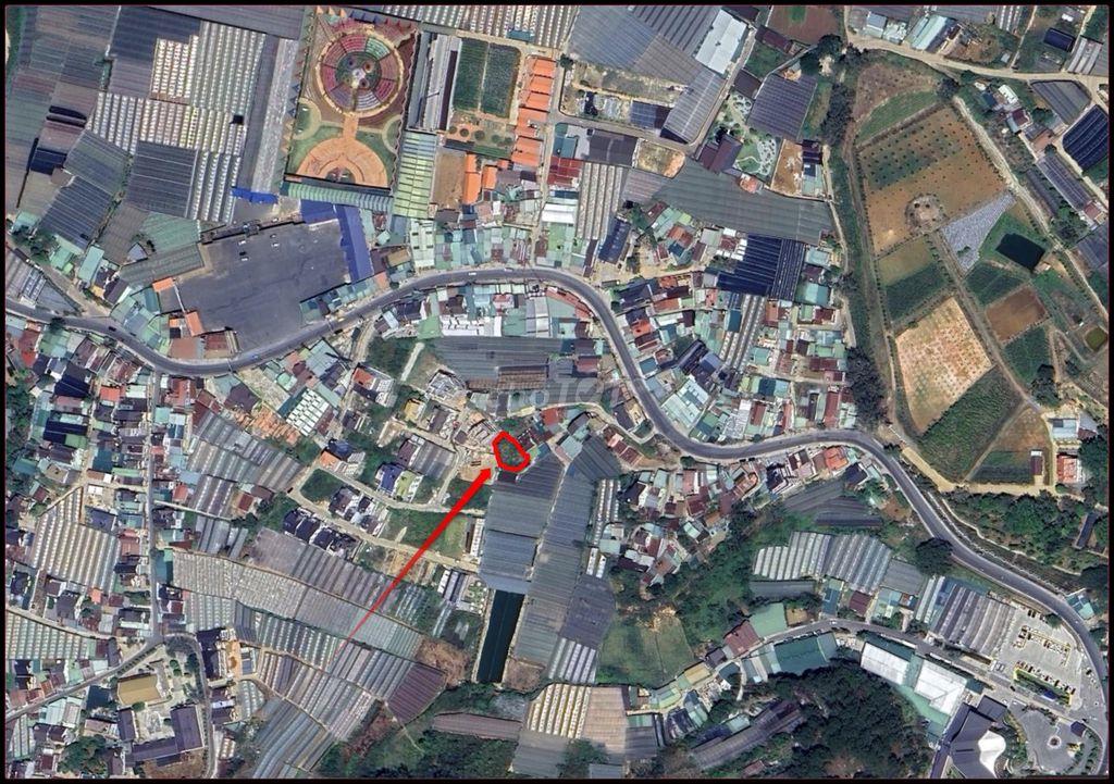 Bán 301,25m² đất Hoàng Văn Thụ P5 Đà Lạt – 200m² thổ cư – Hẻm ô tô