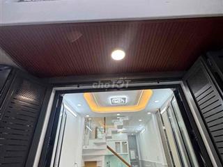 NHÀ MỚI- 3x8m-2PN-2WC-1BC-HEM BA GÁC-KHU DÂN TRi