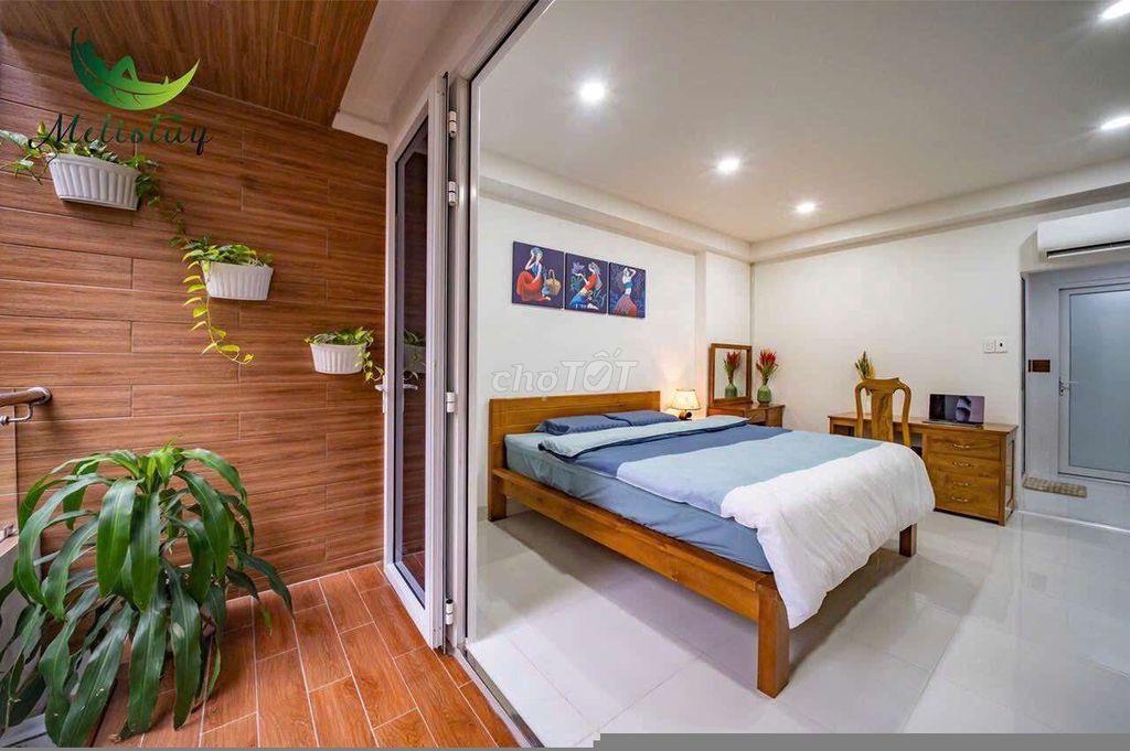 🍀 Căn hộ 1PN_BANCONG_35M2_FULL NỘI THẤT_ Gần Cầu Calmette