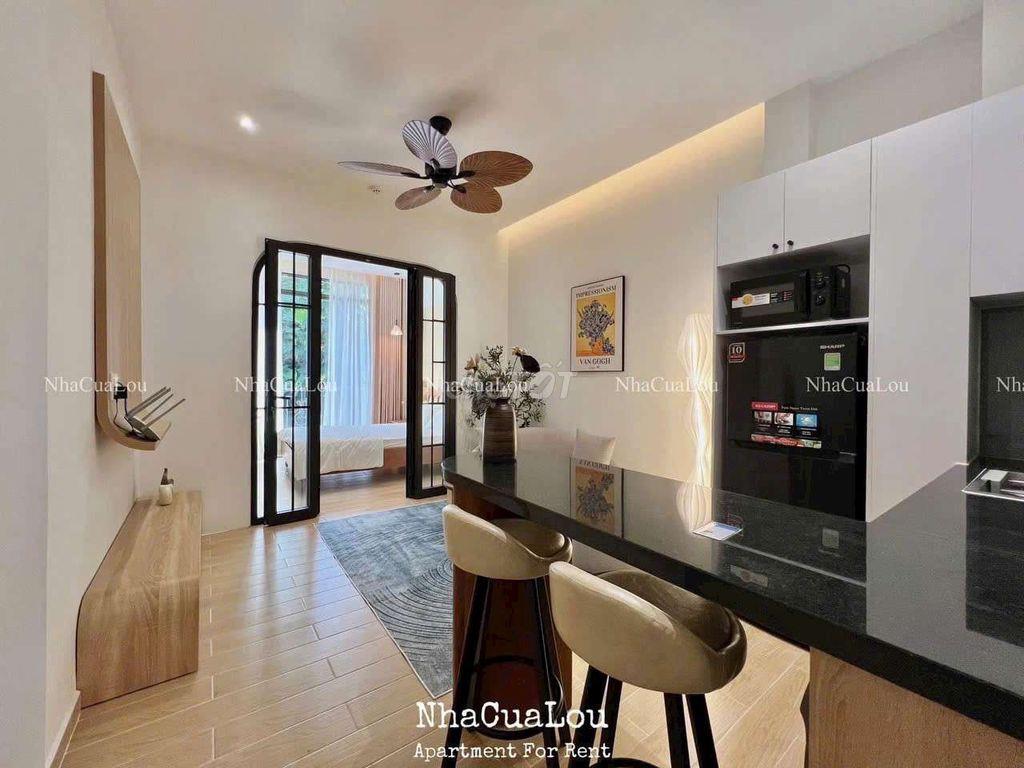 🎉 Căn Hộ STUDIO-1PN_55m2_Full Nội Thất_Gần Cầu Bông, Cv lê văn Tám
