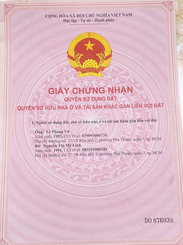 chính chủ cần bán