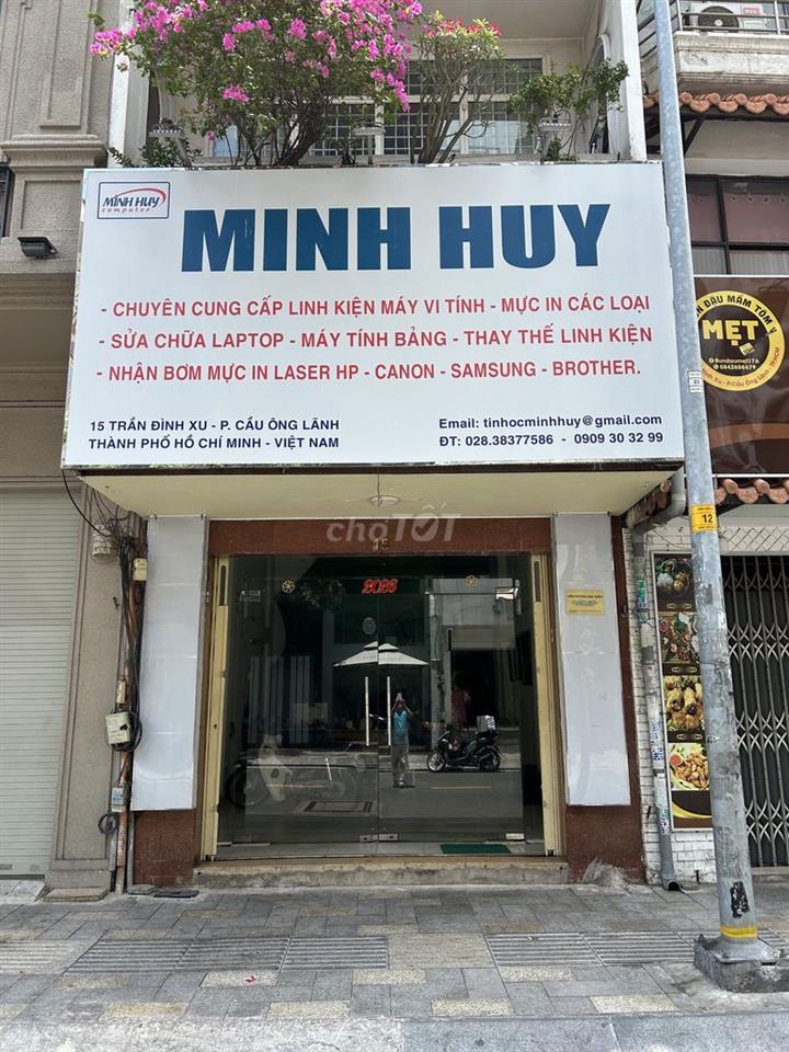 Cho thuê mặt bằng trệt 