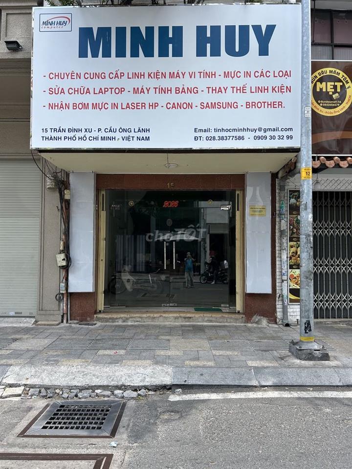Cho thuê mặt bằng trệt 