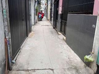 Nhà hẻm thông Phạm Văn Chiêu đúc 1 lầu