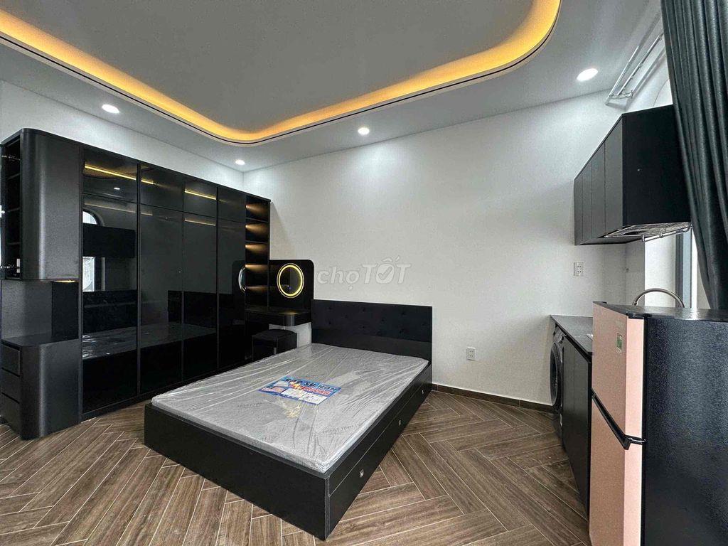 KHAI TRƯƠNG PHÒNG NGỦ DẠNG CĂN HỘ MINI MỚI XÂY - FULL NỘI THẤT