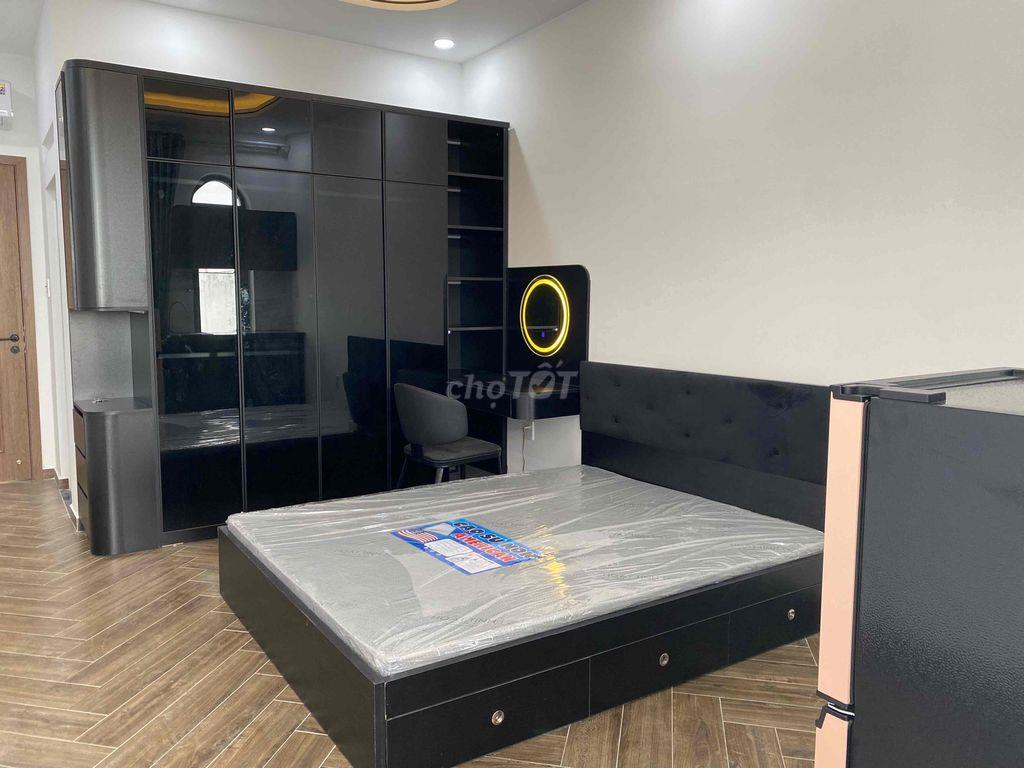 KHAI TRƯƠNG PHÒNG NGỦ DẠNG CĂN HỘ MINI MỚI XÂY - FULL NỘI THẤT