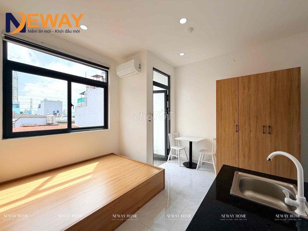 CHO THUÊ STUDIO MỚI XÂY CÓ THANG MÁY - BANCOL RIÊNG GẦN AEON TÂN PHÚ