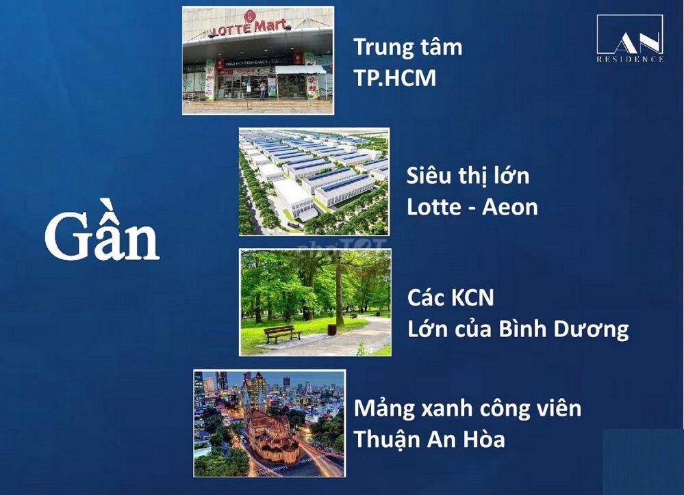 Bán đất thổ cư sổ hồng Thuận An Hòa