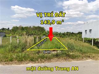 Đất MẶT TIỀN đường Trung An CỦ CHI