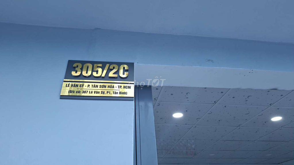 CHO THUÊ MẶT BẰNG KD NGAY GẦN MẶT TIỀN SẦM UẤT LÊ VĂN SĨ TÂN BÌNH