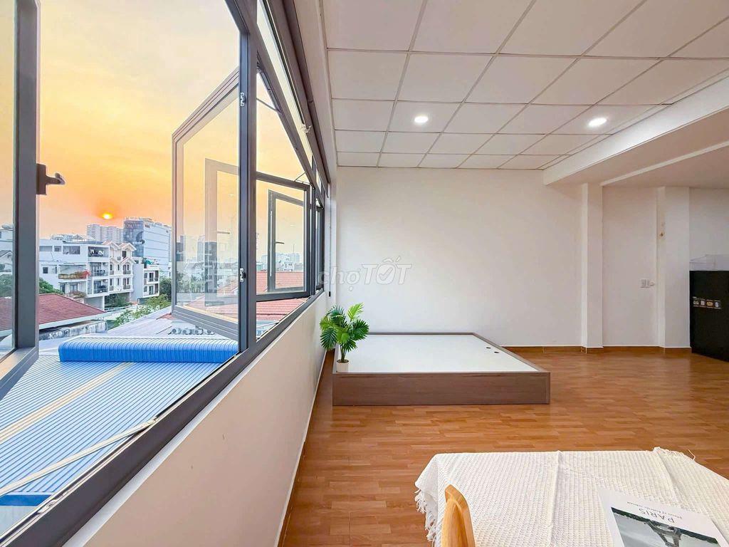 🏡 CHO THUÊ CĂN HỘ STUDIO RỘNG 50M², THANG MÁY, BẢO VỆ, MÁY GIẶT RIÊNG🏡