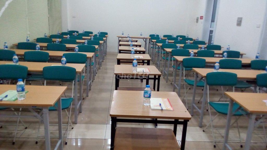 Cho thuê phòng học theo giờ đáp ứng từ 10 - 40 học viên/lớp