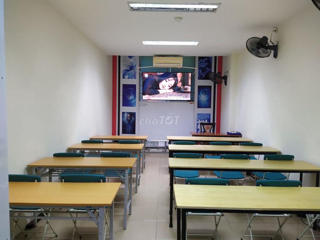 Cho thuê phòng học theo giờ đáp ứng từ 10 - 40 học viên/lớp