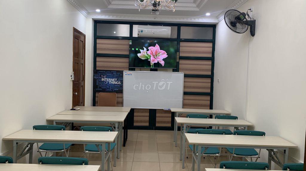Cho thuê phòng học theo giờ đáp ứng từ 10 - 40 học viên/lớp