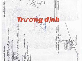 bán nhà cấp 4 mặt tiền trương định