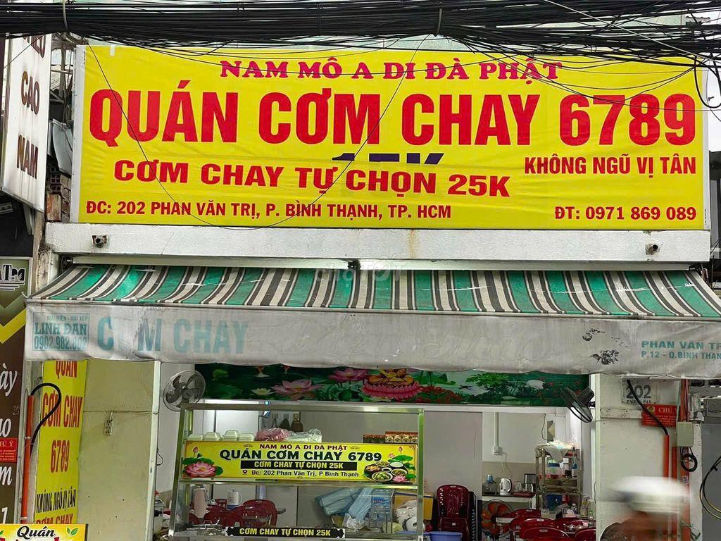 Cần sang nhượng lại quán cơm chay